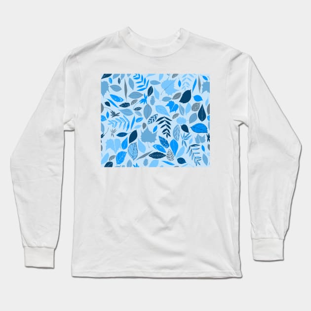 Leaf storm Long Sleeve T-Shirt by craftcartwright